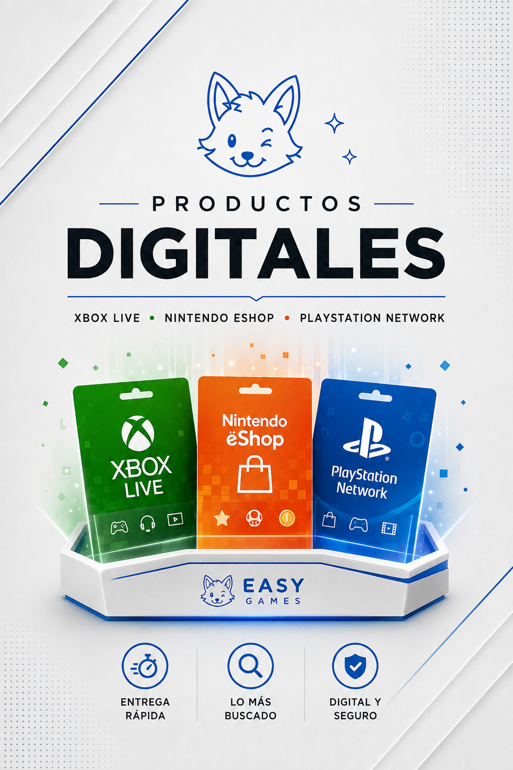 Gift Cards videojuegos - EASY GAMES