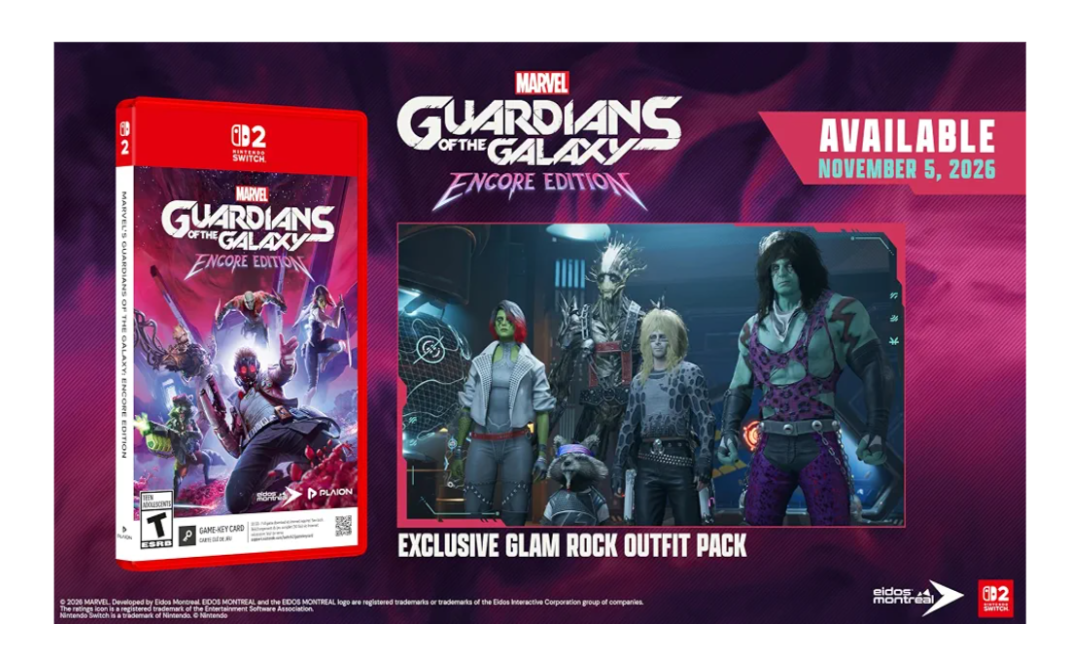 Marvel's Guardians of the Galaxy: Encore Edition - Nintendo Switch 2