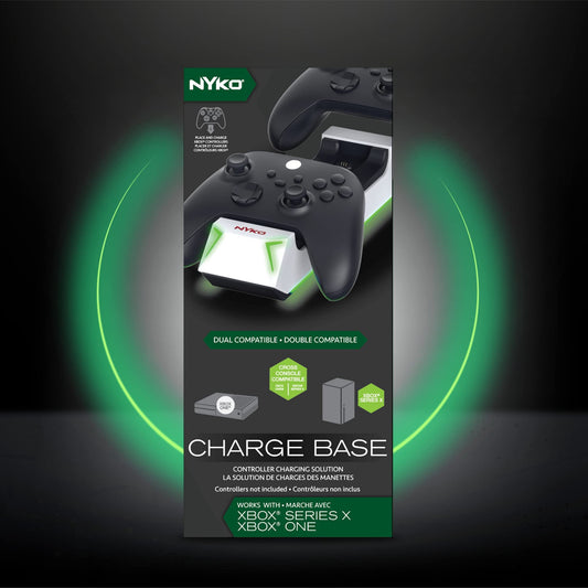 Nyko Charging Station for Xbox Series XS & Charge Base for 2 Controllers