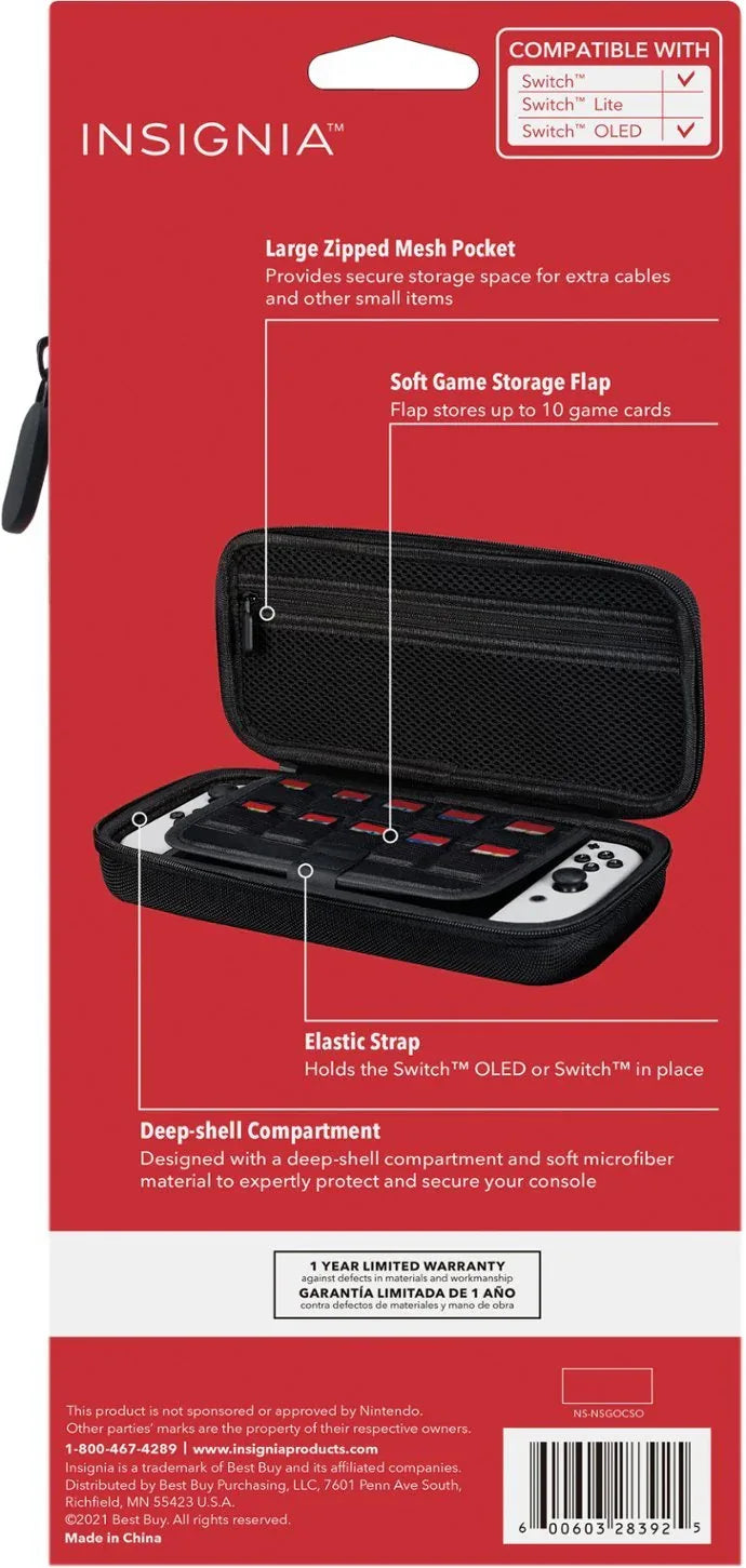 CASE NINTENDO SWITCH | OLED easy games