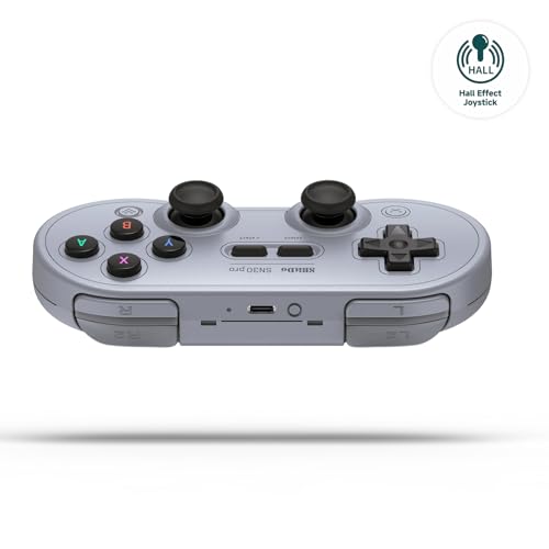 8BitDo SN30 Pro Bluetooth Controller, Hall Effect Joystick Update, Compatible with Switch - EASY GAMES