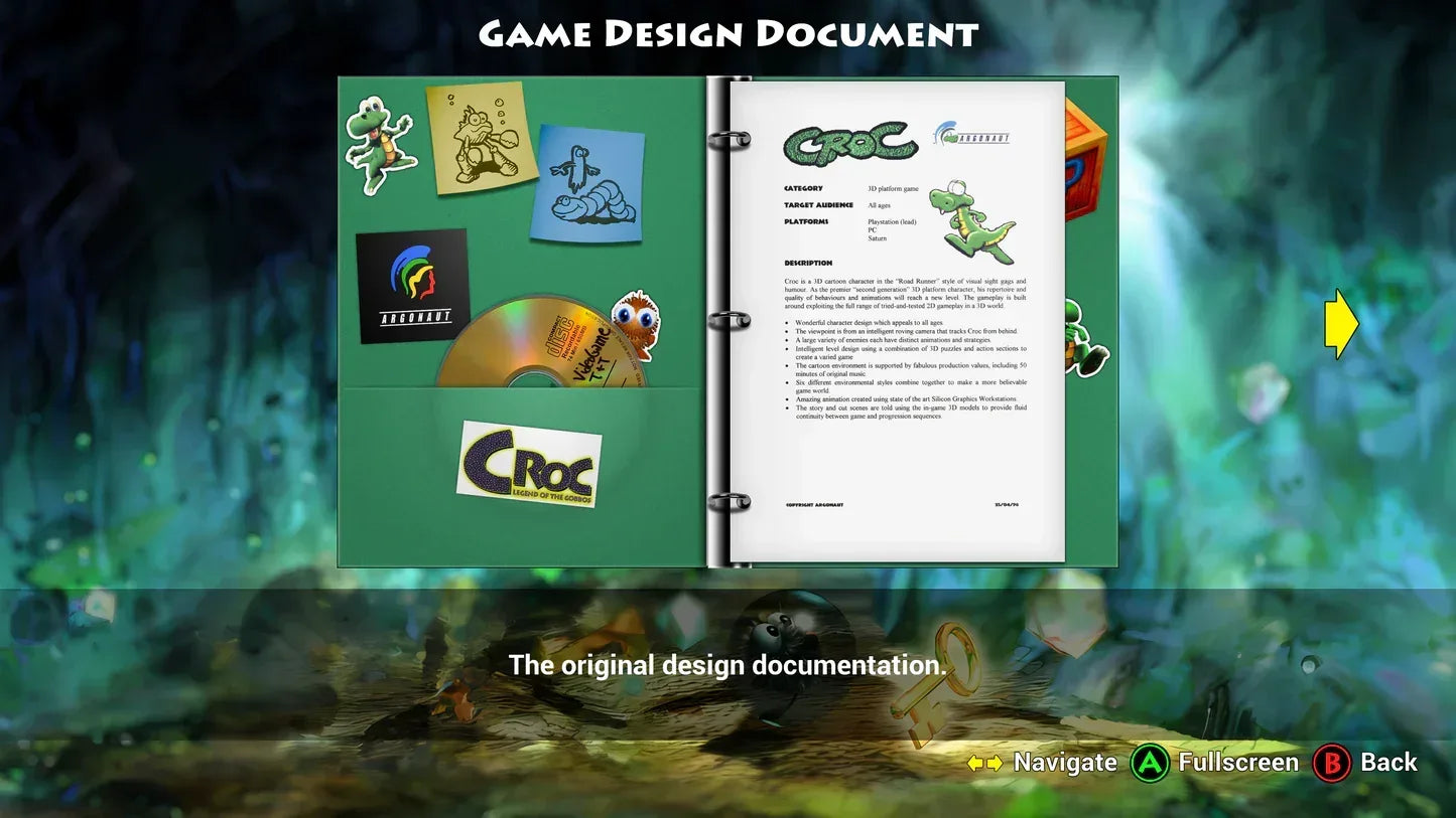 CROC LEGEND OF THE GOBBOS PS5 easy video game