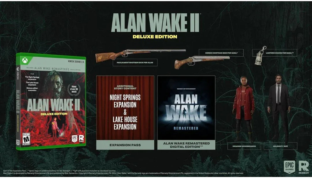 ALAN WAKE 2 DELUXE EDITION easy video game
