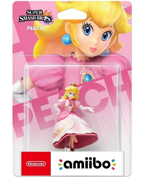 AMIIBO PEACH SUPER SMASH BROS