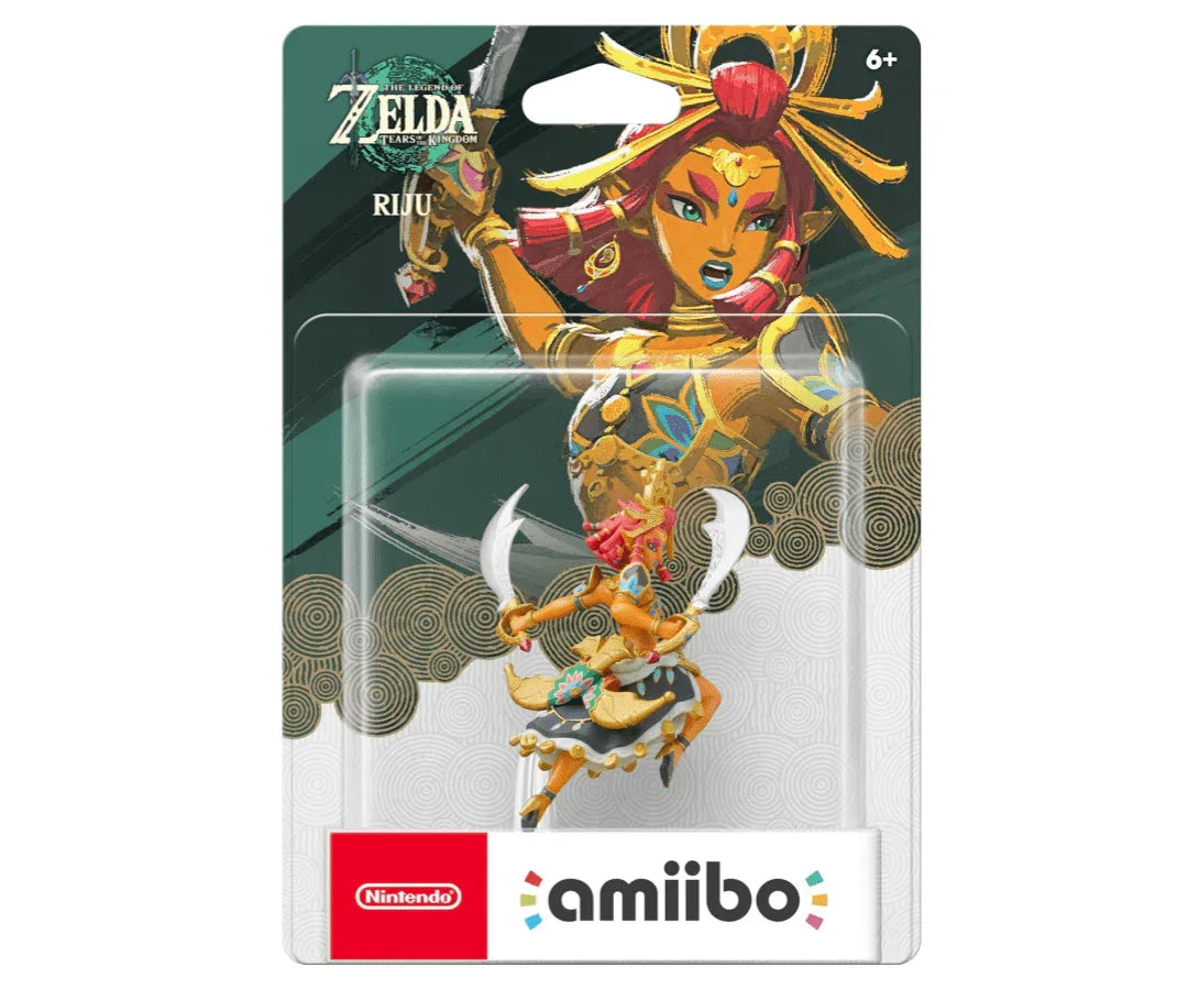 AMIIBO RIJU ZELDA TEARS OF THE KINGDOM EASY GAMES