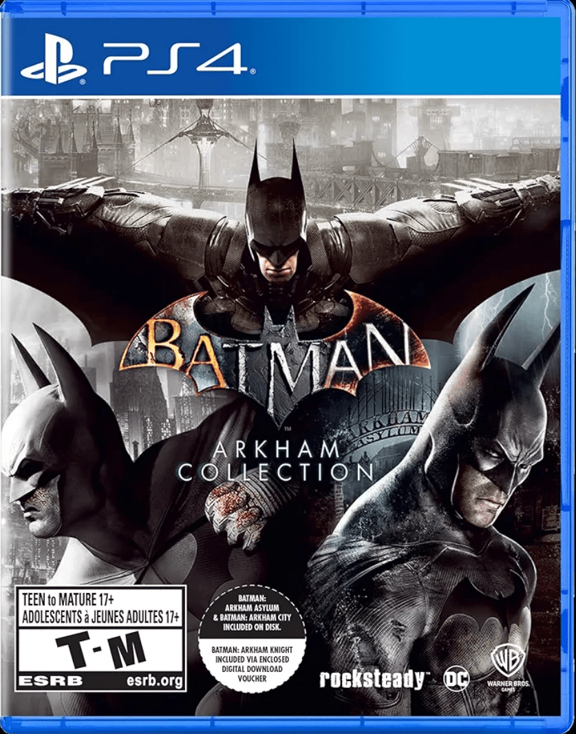 BATMAN ARKHAM TRILOGY PS4 EASY GAMES