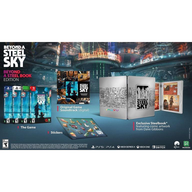 BEYOND A STEEL SKY EDICIÓN STEELBOOK PS5 EASY GAMES