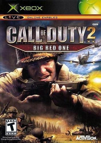 CALL OF DUTY 2 BIG RED ONE XBOX easy video game