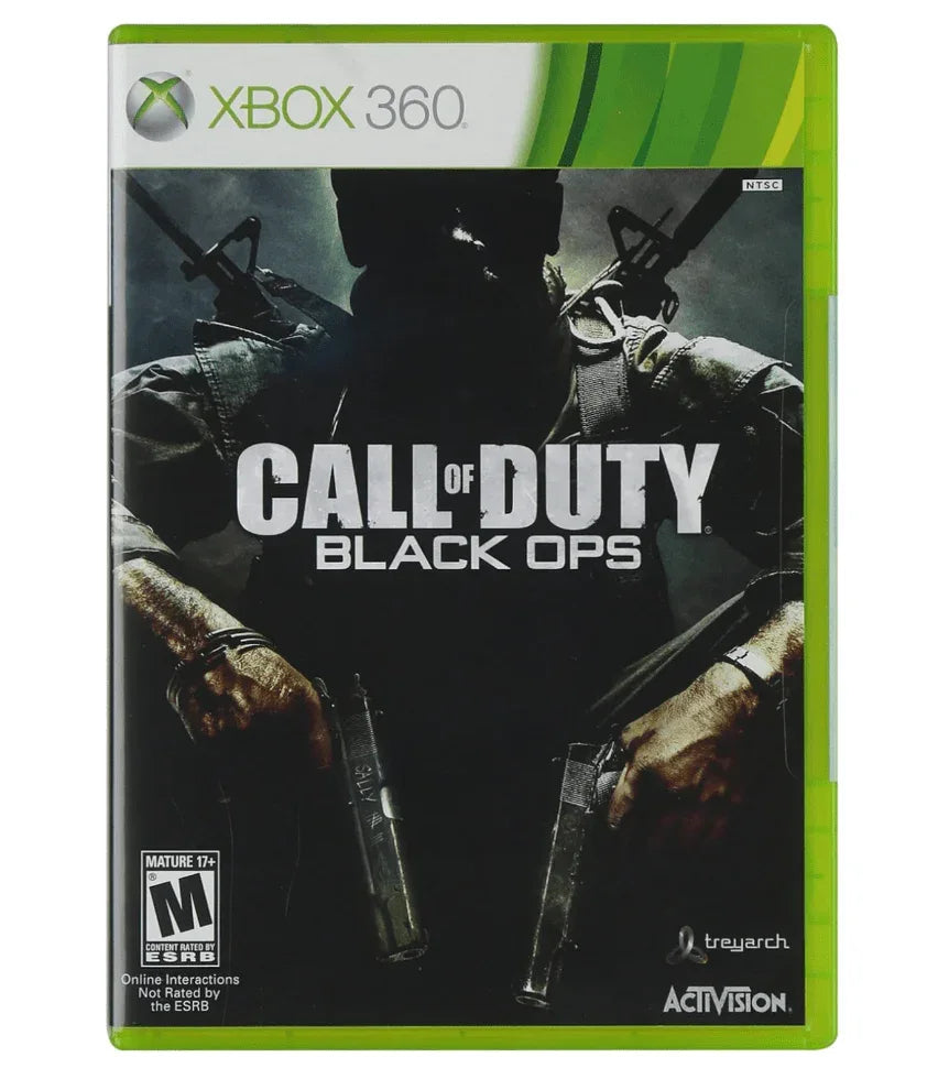 CALL OF DUTY BLACK OPS XBOX 360 easy video game