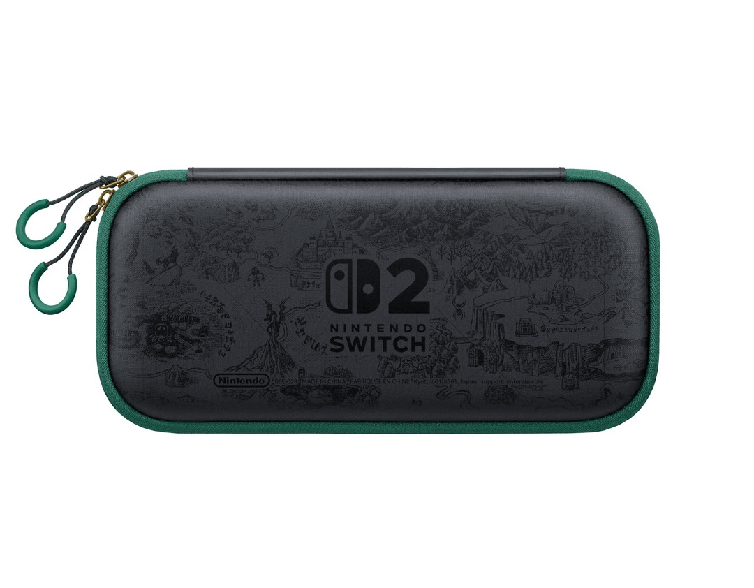 Carrying case 40th Anniversary The Legend of Zelda Nintendo Switch 2 And Screen Protector - EASY GAMES