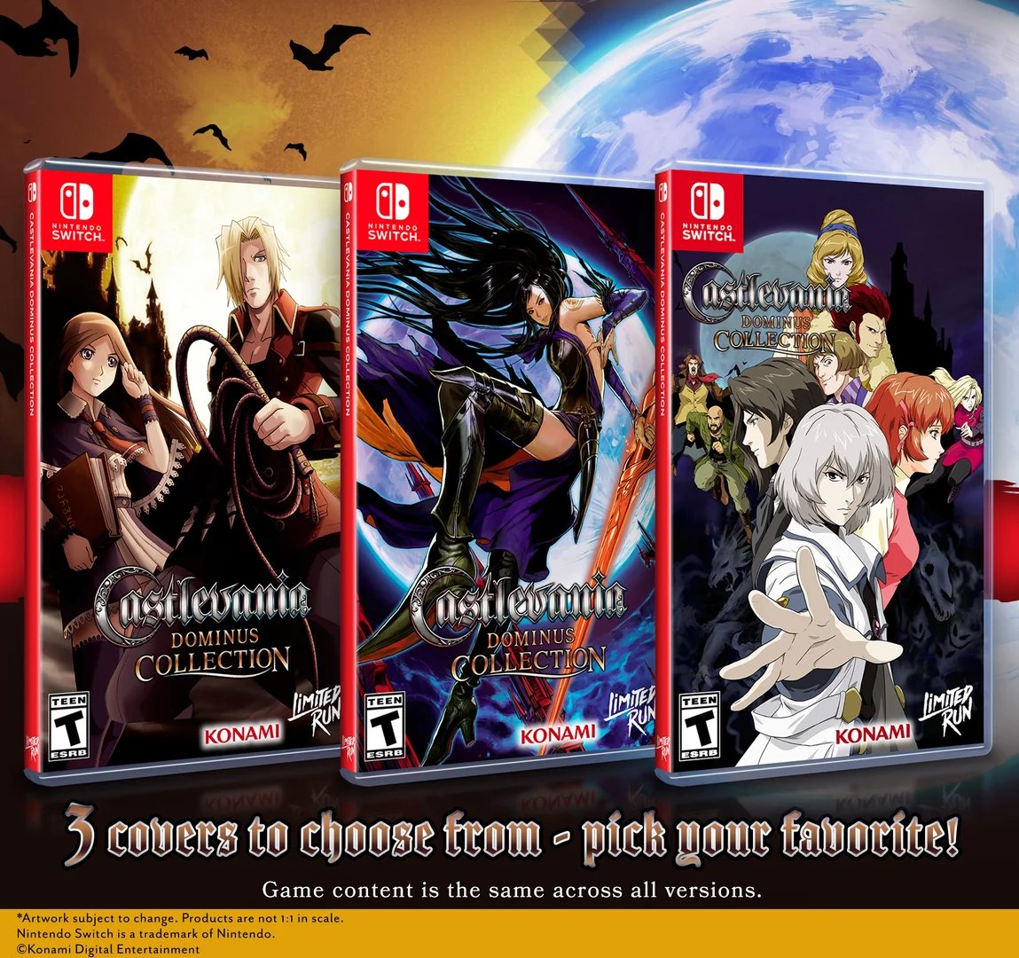 CASTLEVANIA DOMINUS COLLECTION SWITCH