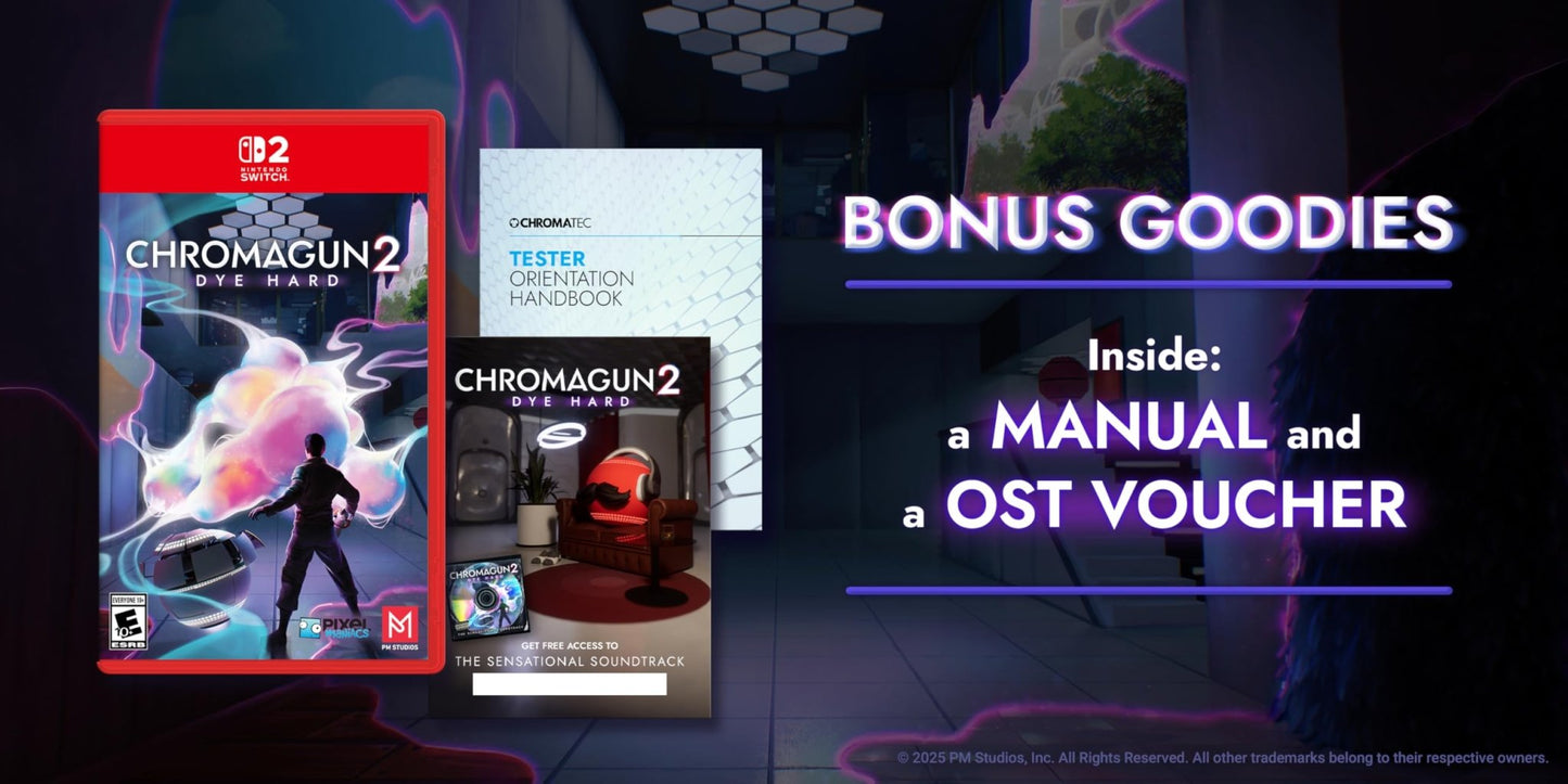 ChromaGun 2: Dye Hard - Nintendo Switch 2 PM Studios