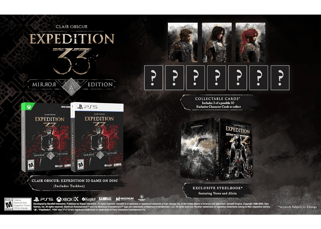 CLAIR OBSCUR EXPEDITION 33 MIRROR EDITION PS5