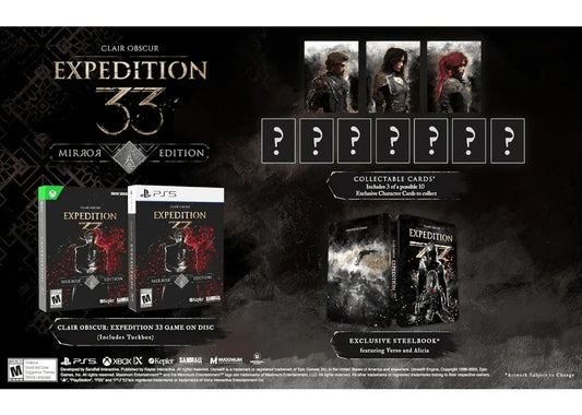 CLAIR OBSCUR EXPEDITION 33 MIRROR EDITION PS5 easy video game