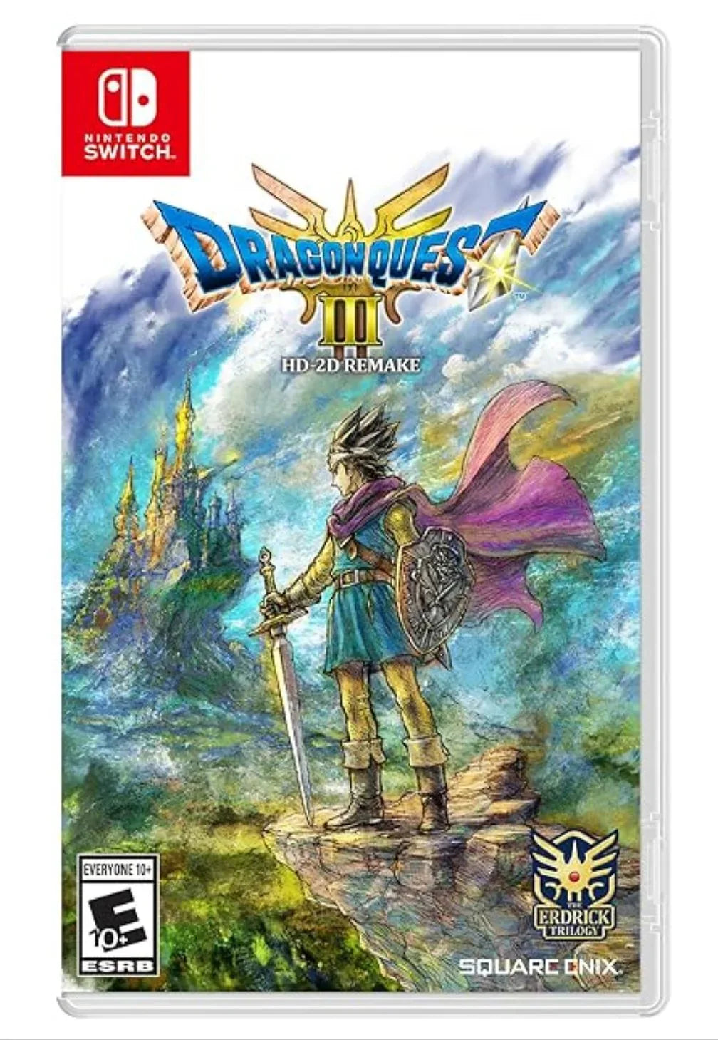 DRAGON QUEST 3 HD-2D REMAKE SWITCH easy video game