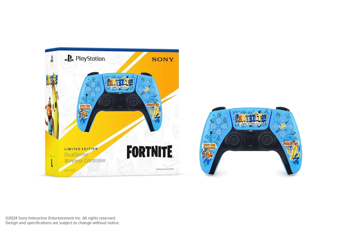 DUALSENSE FORTNITE PS5 LIMITED EDITION * RESERVA easy video game