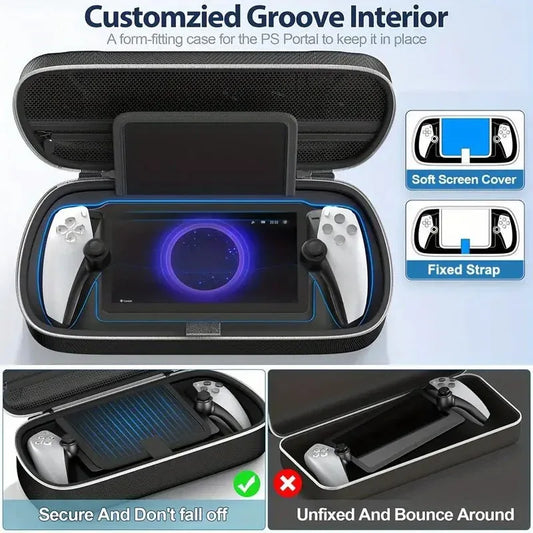 ESTUCHE CASE PS PORTAL PS5 easy video game