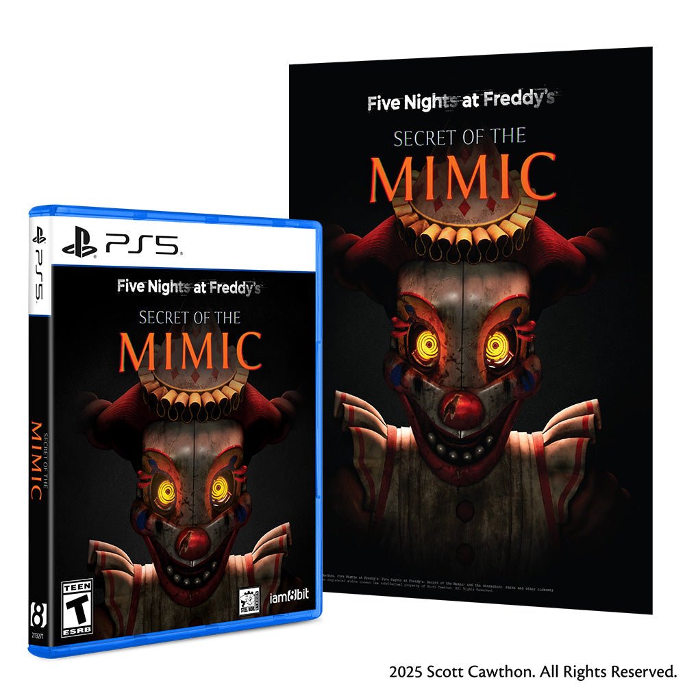 FIVE NIGHTS AT FREDDY'S SECRET OF THE MIMIC PS5