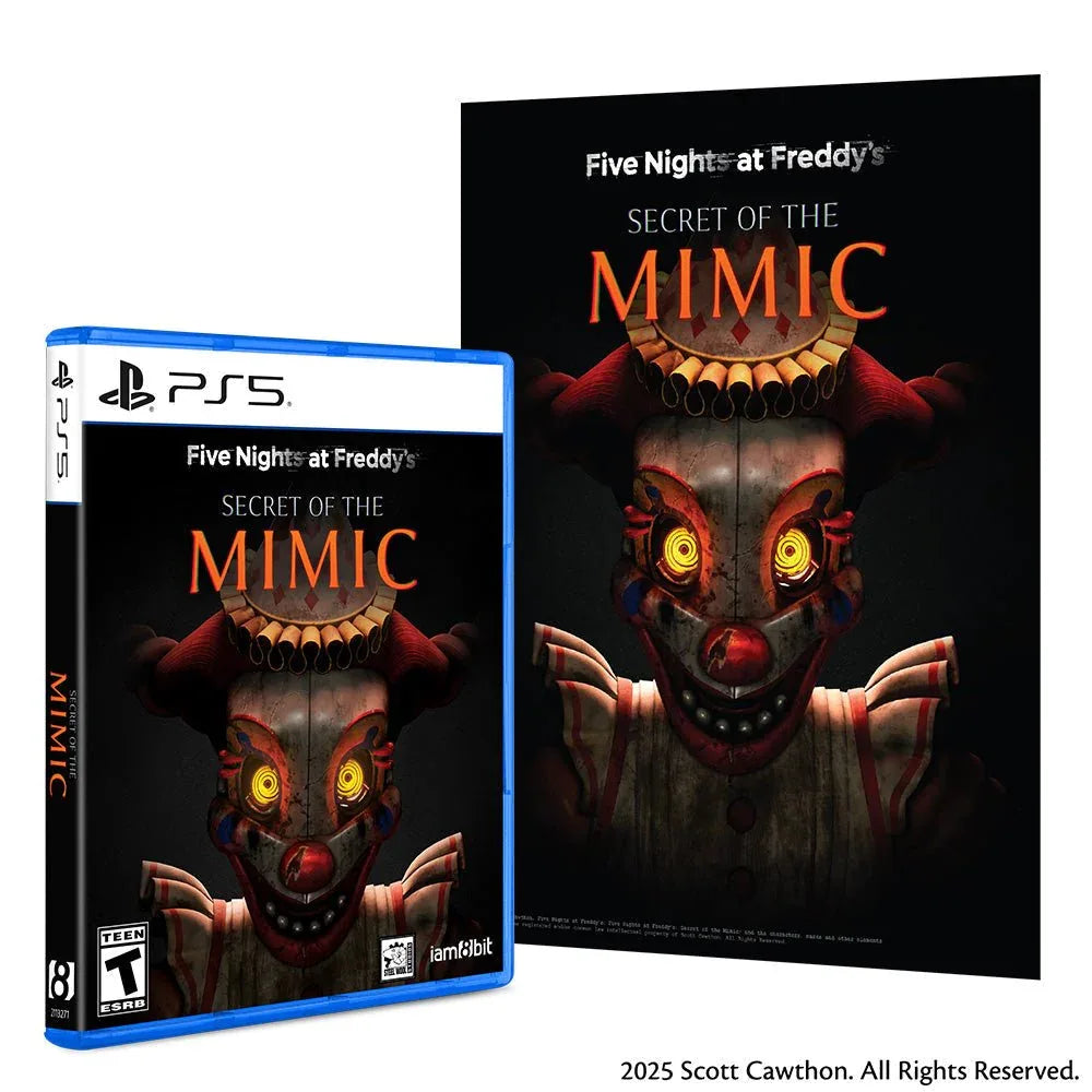 FIVE NIGHTS AT FREDDY'S SECRET OF THE MIMIC PS5 EASY GAMES