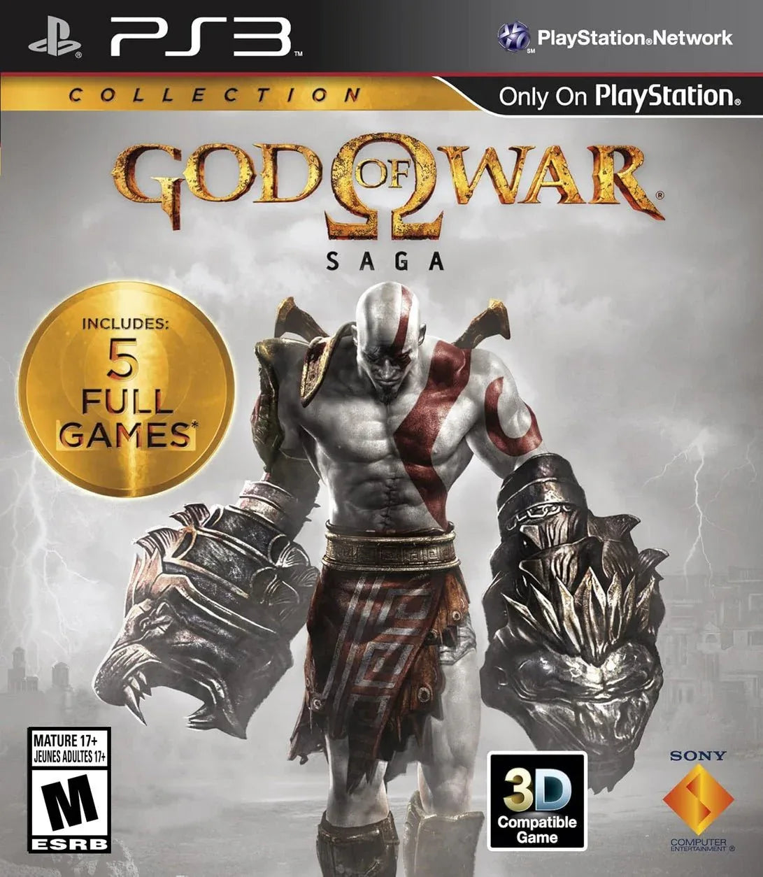 🔥GOD OF WAR SAGA PS3 EASY GAMES