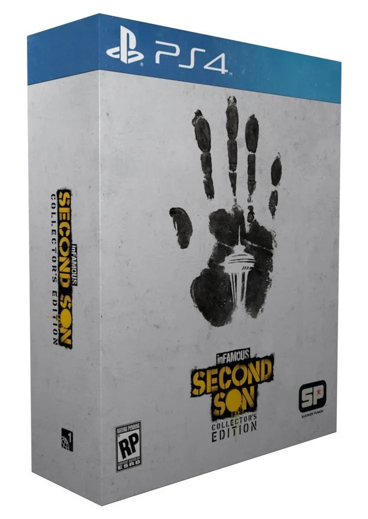 INFAMOUS SECOND SON COLLECTORS EDITION PS4 EASY GAMES