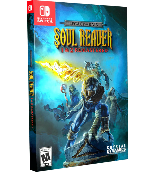 LEGACY OF KAIN SOUL REAVER REMASTERED 1 & 2 easy video game