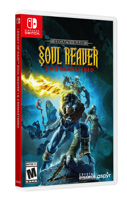 LEGACY OF KAIN SOUL REAVER REMASTERED 1 & 2 SWITCH