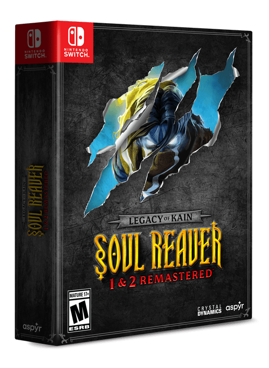 LEGACY OF KAIN SOUL REAVER REMASTERED 1 & 2 SWITCH DELUXE
