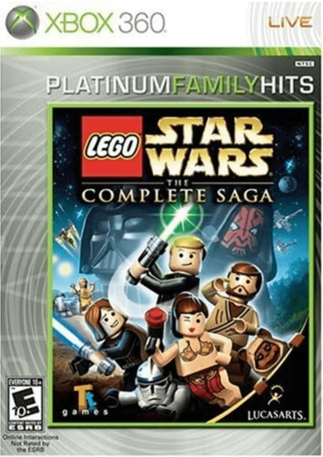 LEGO STAR WARS SAGA XBOX 360 easy video game