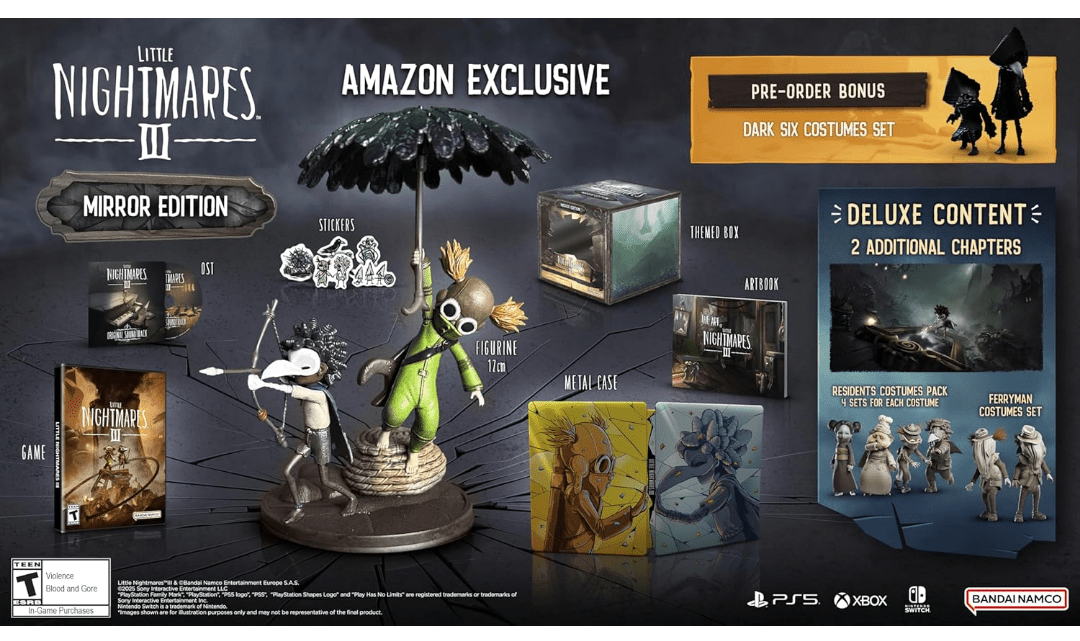 LITTLE NIGHTMARES 3 MIRROR EDITION PS5