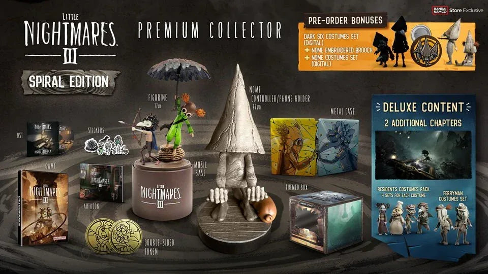 LITTLE NIGHTMARES 3 PREMIUM EDITION PS5 EASY GAMES