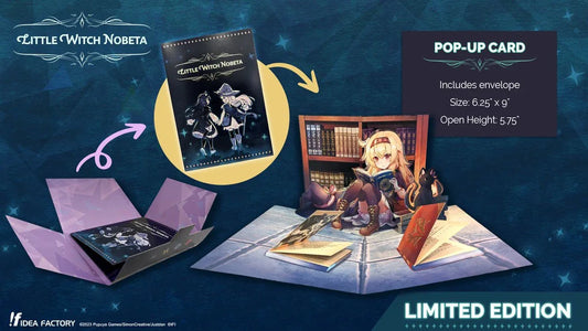 Little Witch Nobeta Limited Edition PS4 easy video game