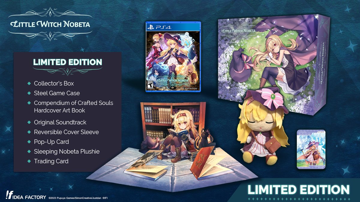 Little Witch Nobeta Limited Edition PS4