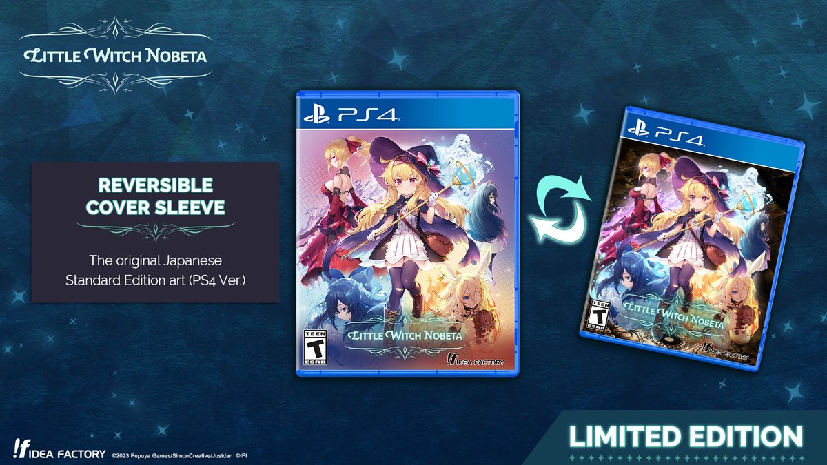 Little Witch Nobeta Limited Edition PS4
