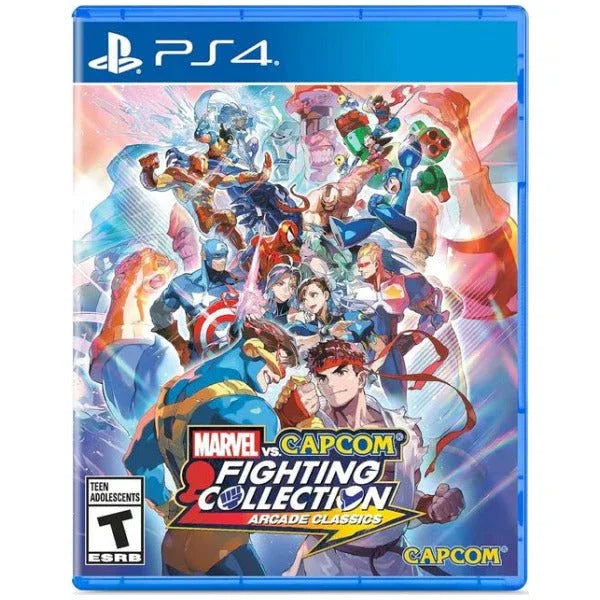 MARVEL VS CAPCOM FIGHTING COLLECTION PS4 easy video game