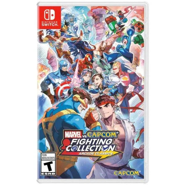 MARVEL VS CAPCOM FIGHTING COLLECTION SWITCH easy video game