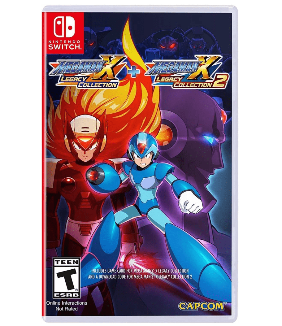 MEGAMAN LEGACY COLLECTION 1+2 SWITCH