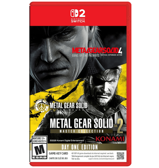 METAL GEAR SOLID MASTER COLLECTION VOL 2 SWITCH - EASY GAMES
