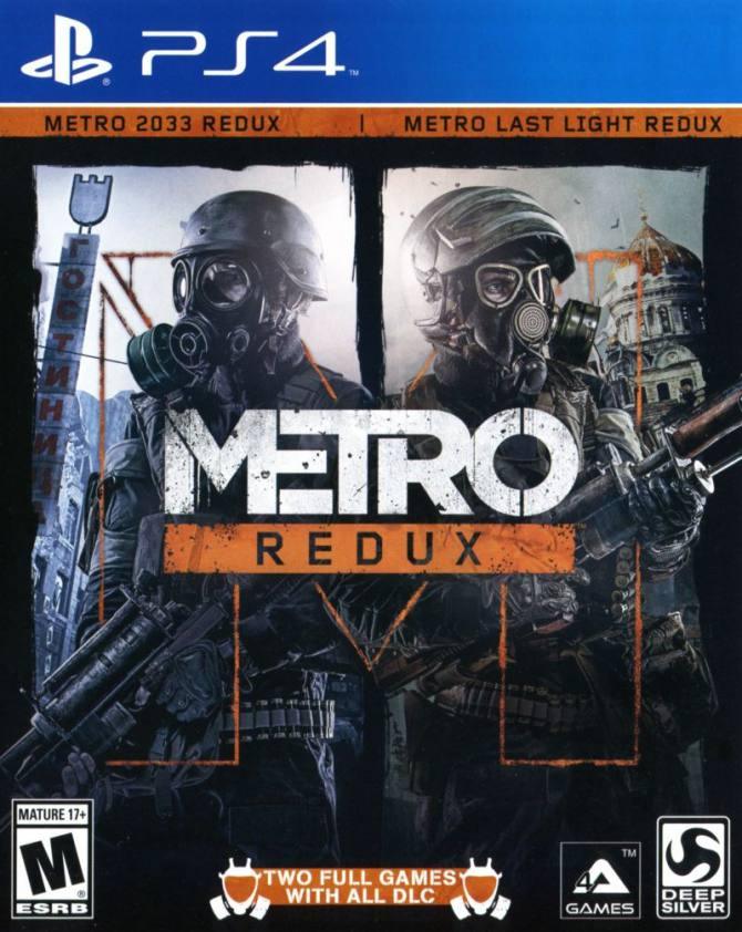 METRO REDUX PS4 Easy Video Game