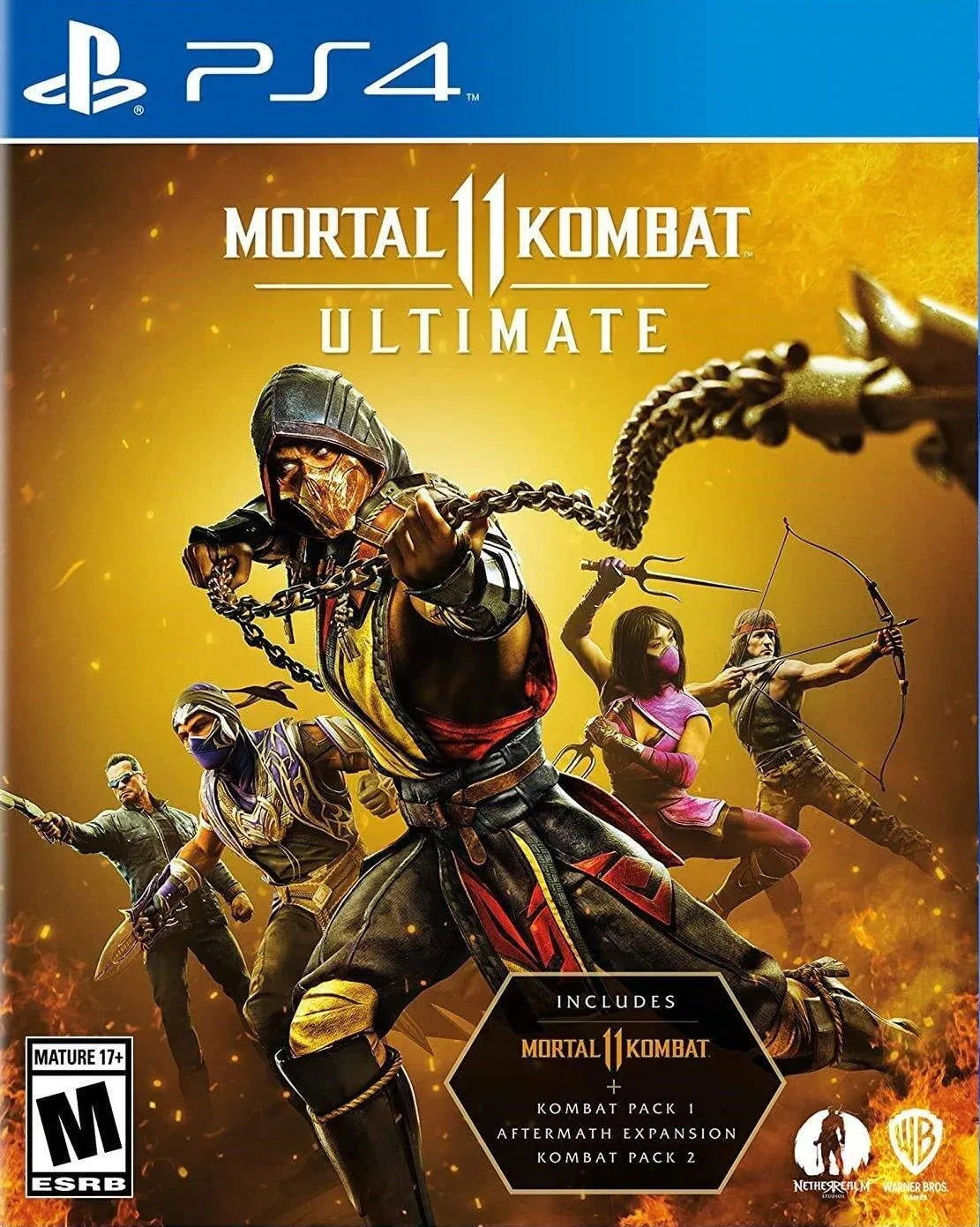 MORTAL KOMBAT 11 ULTIMATE PS4 easy video game