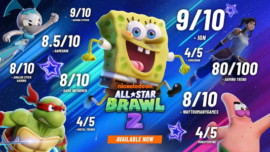 NICKELODEON ALL STARS BRAWL 2 PS5 easy video game