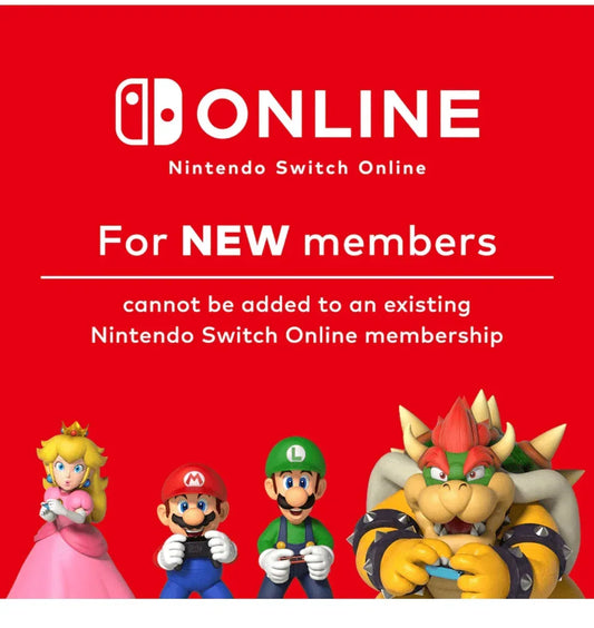 NINTENDO SWITCH ONLINE + EXPANSION EASY GAMES