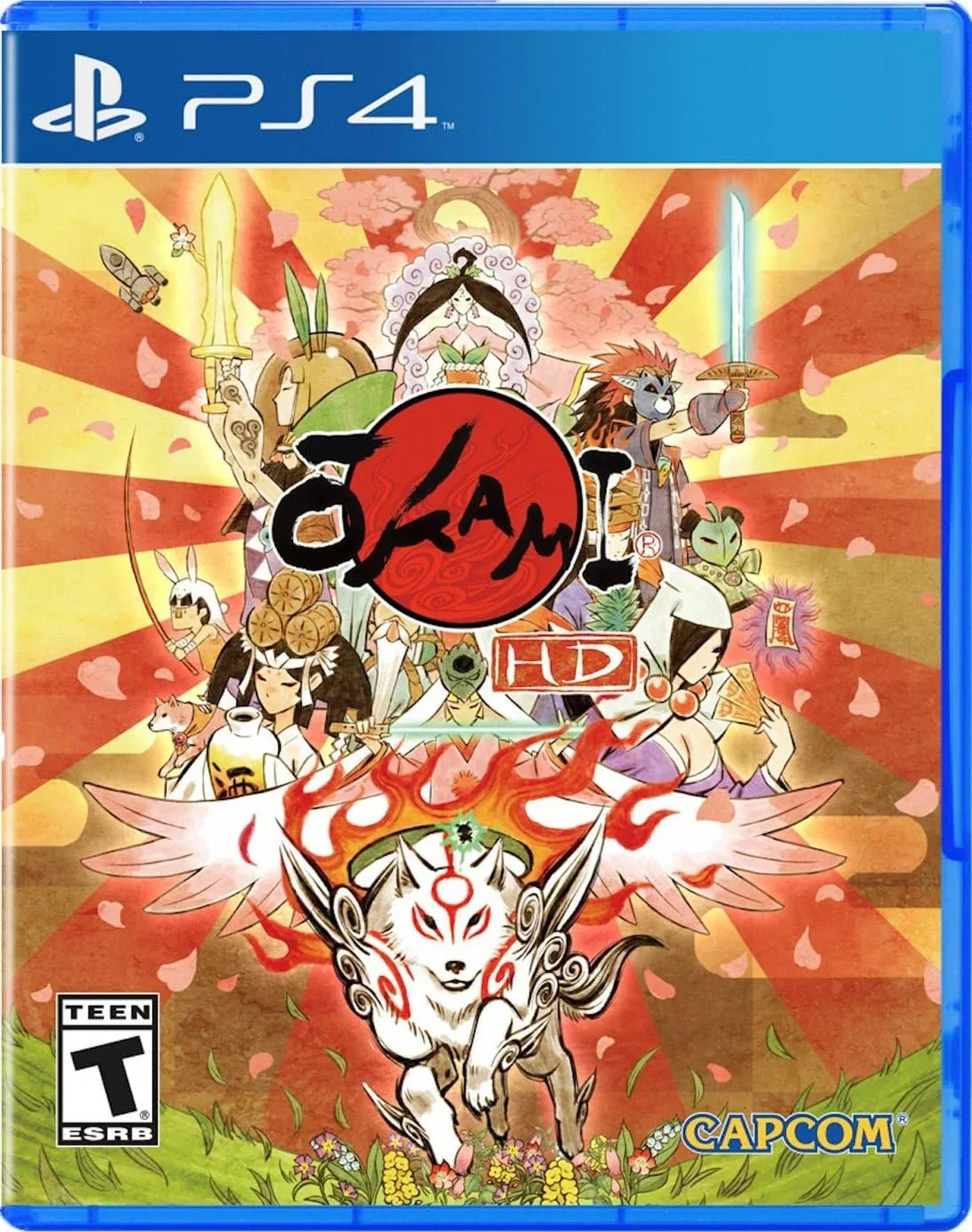OKAMI HD PS4 easy video game