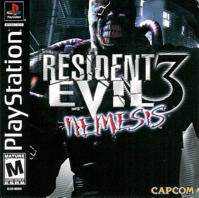 RESIDENT EVIL 3 NEMESIS PS1 easy video game