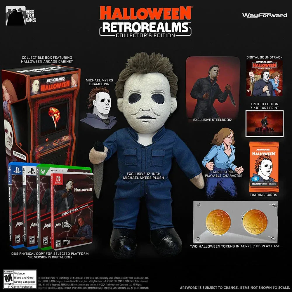 RETRO REALMS COLLECTORS EDITION HALLOWEEN easy video game