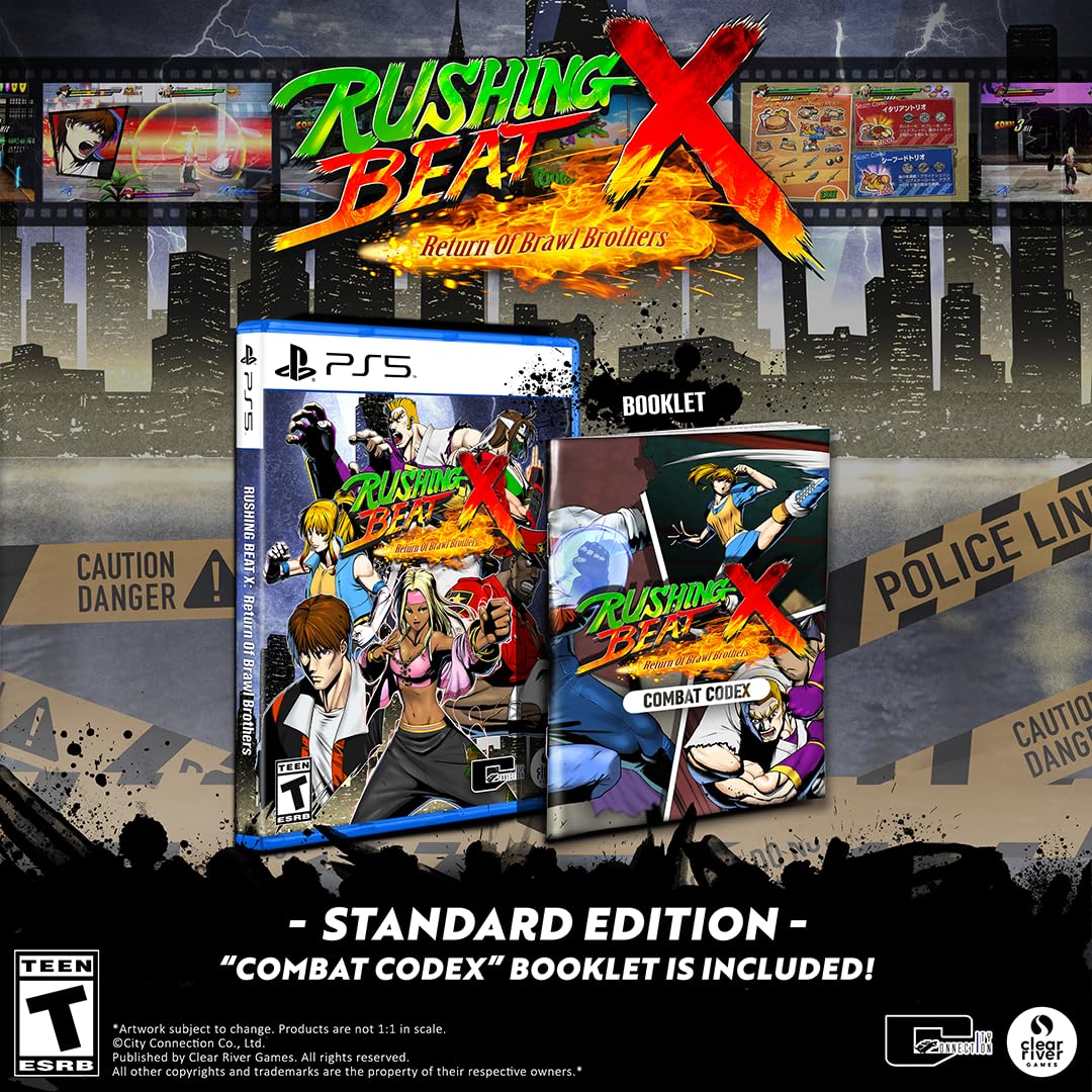 Rushing Beat X: Return of Brawl Brothers - PlayStation 5 Clear River Games