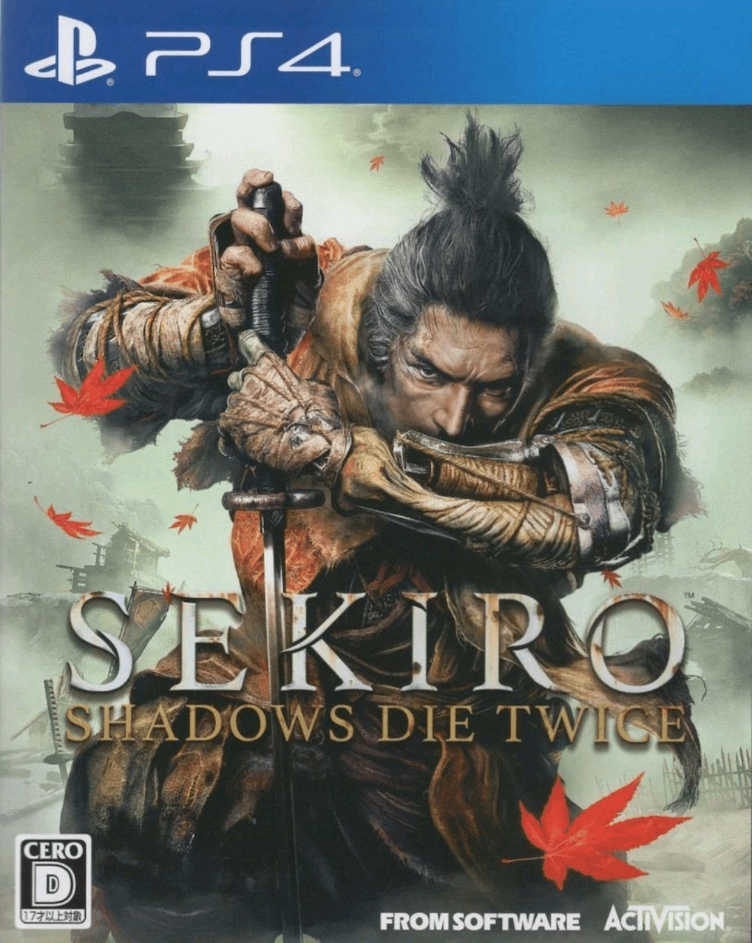 SEKIRO SHADOWS DIE TWICE PS4 GAME OF THE YEAR JAPAN