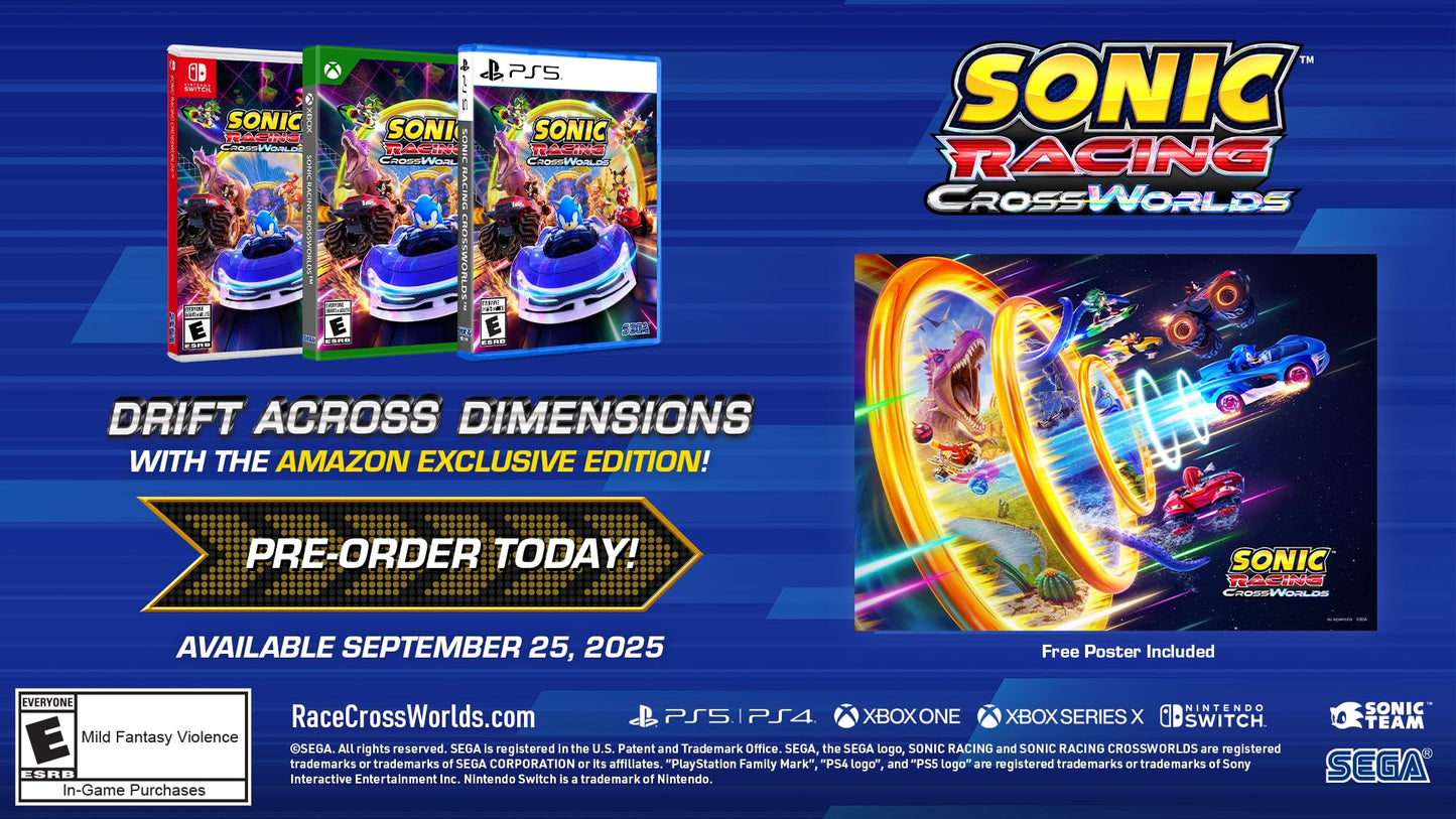 Sonic Racing: CrossWorlds - Xbox Series X SEGA