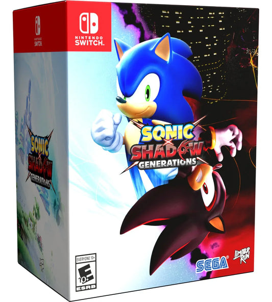 SONIC SHADOW GENERATIONS COLLECTORS EDITION *LIMITADO easy video game