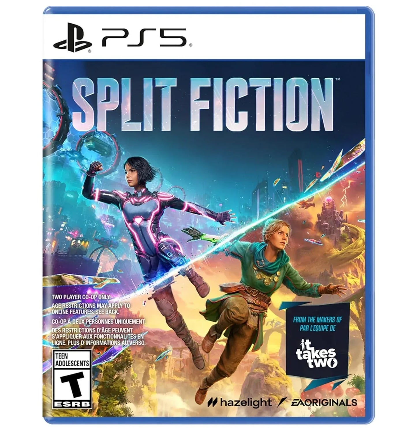 SPLIT FICTION PS5 easy video game
